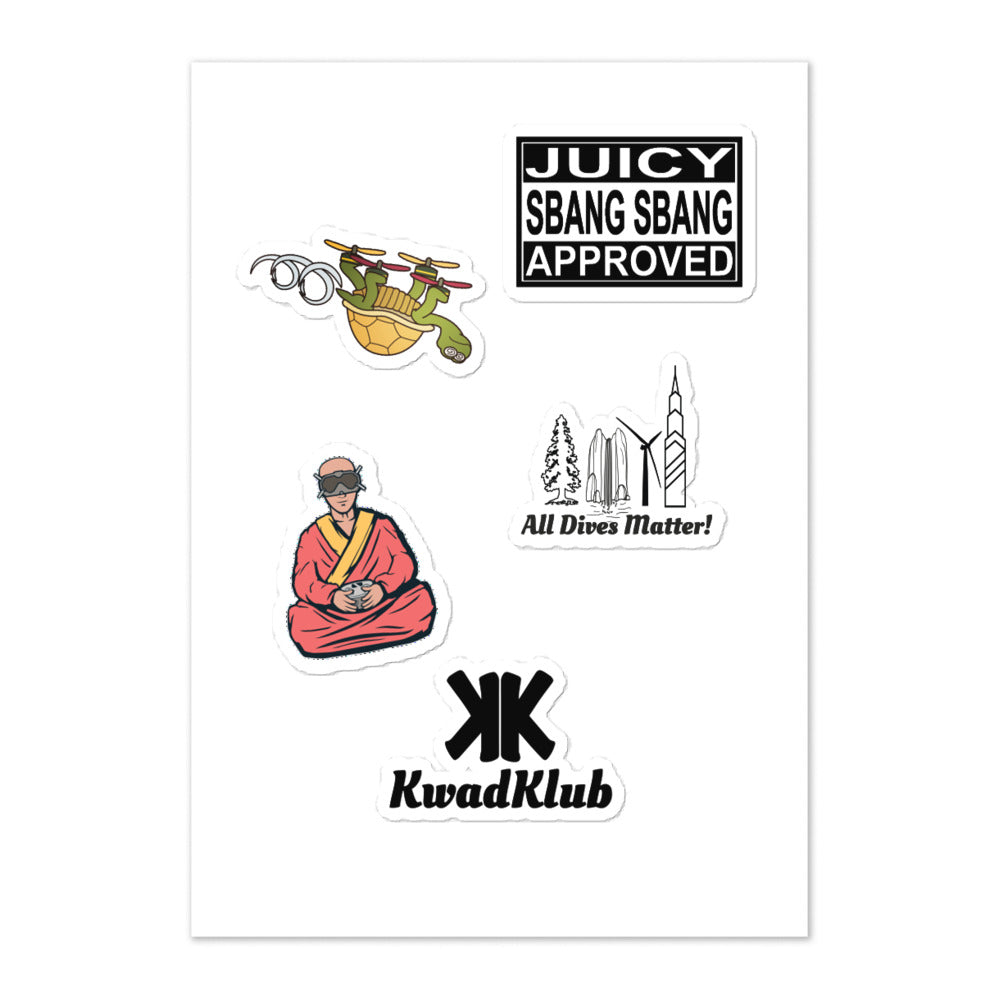Kwadklub Original Sticker Set