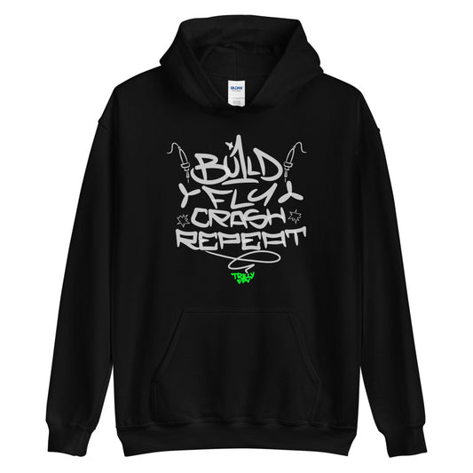 Build Fly Crash Repeat | Trilly FPV Collection | FPV Hoodie