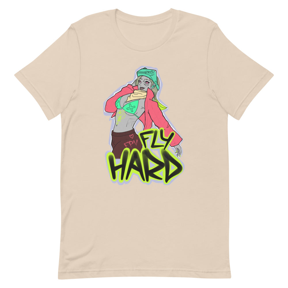 Fly Hard | Trilly FPV Collection | FPV T-Shirt